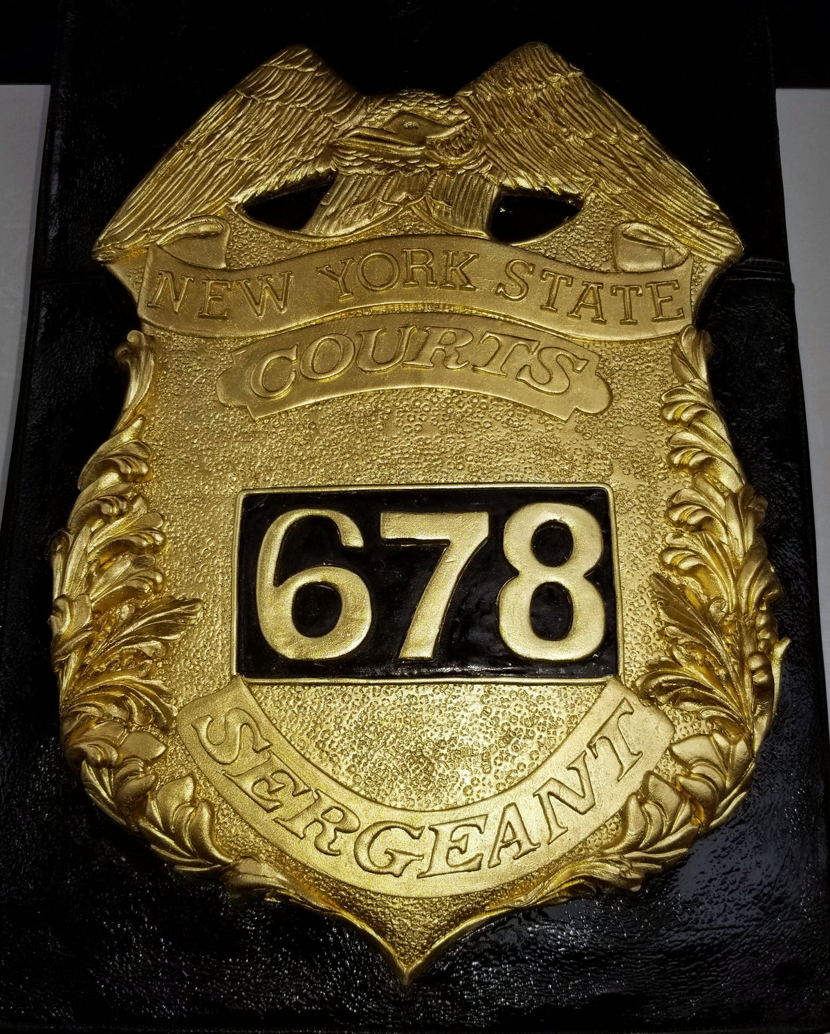 Badge Retirement Cake CS0296