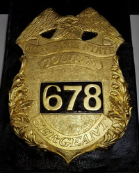 Badge Retirement Cake CS0296