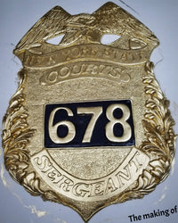 Badge Retirement Cake CS0296