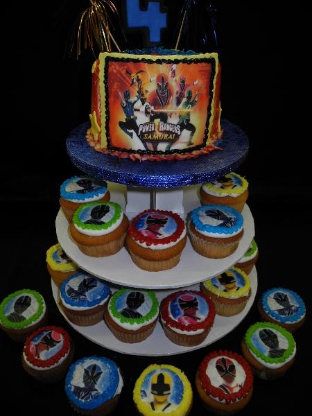 Power Rangers Cupcake Stand - CC052