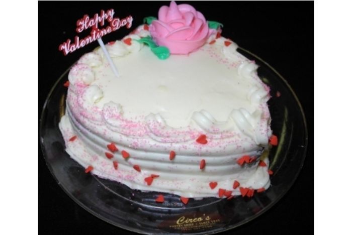 Heart Shape 5" Red Velvet Mother's Day- For Local Delivery or Curbside Pickup ONLY