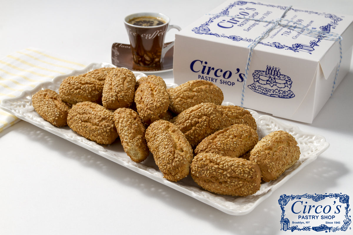 Giuggiulena/Regina (Sesame Biscotti) (1 Lb. Box)