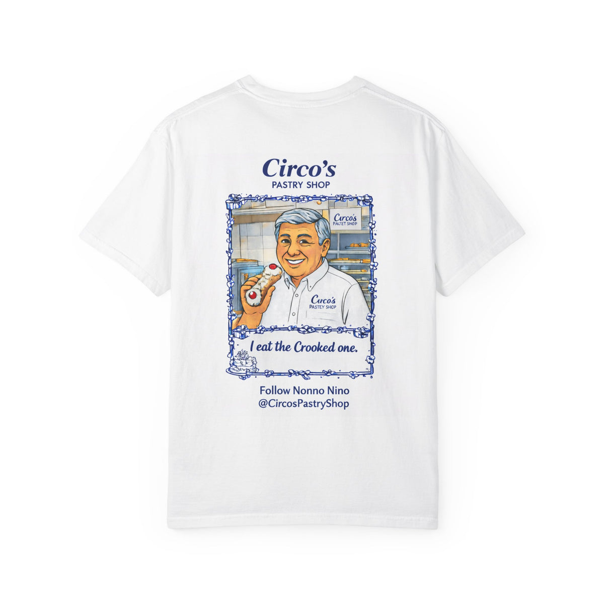 Nonno Nino's Crooked Cannoli T-shirt