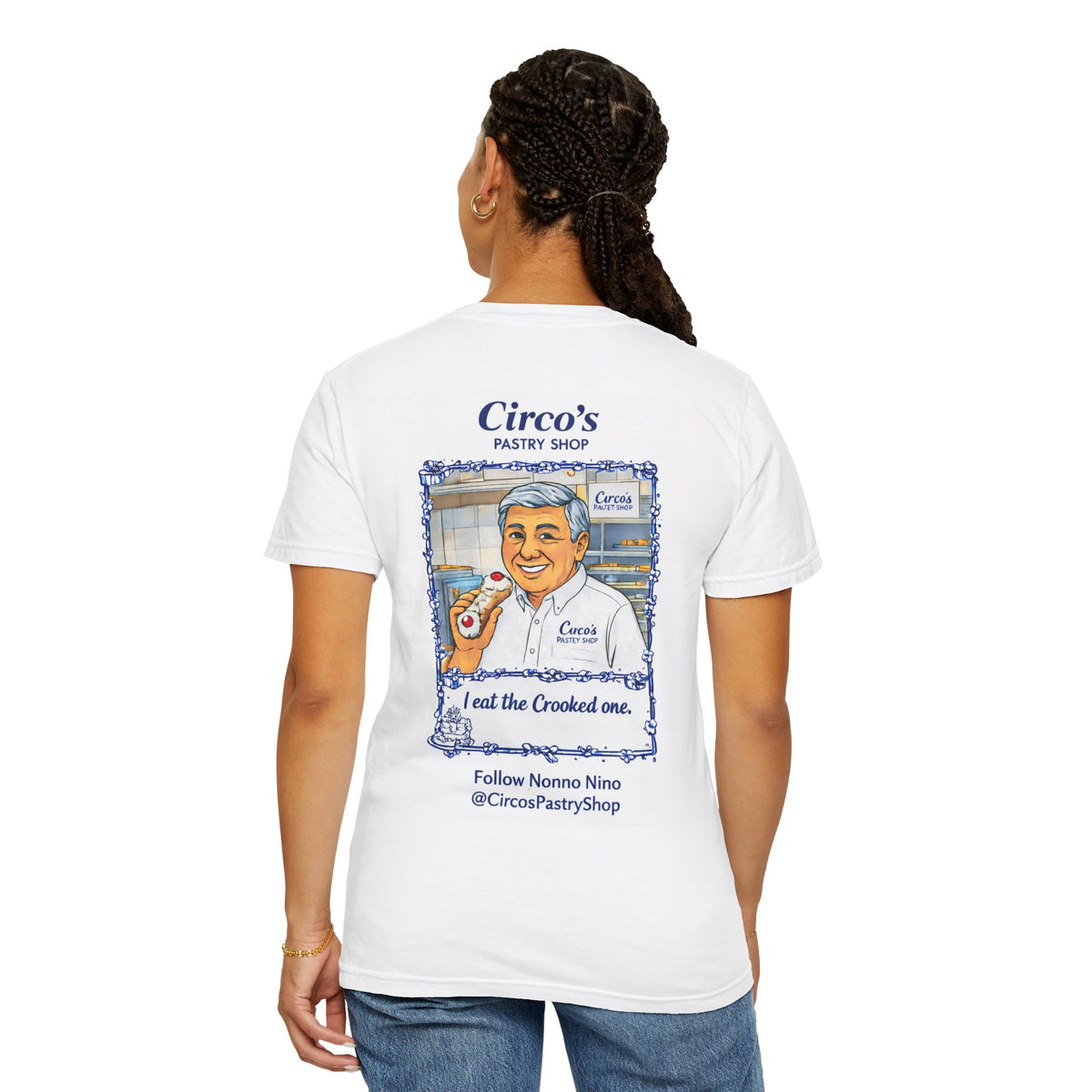 Nonno Nino's Crooked Cannoli T-shirt