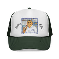 Trucker Cap — 'Nonno Nino' Italian Grandfather Portrait Hat