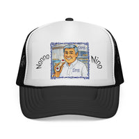 Trucker Cap — 'Nonno Nino' Italian Grandfather Portrait Hat