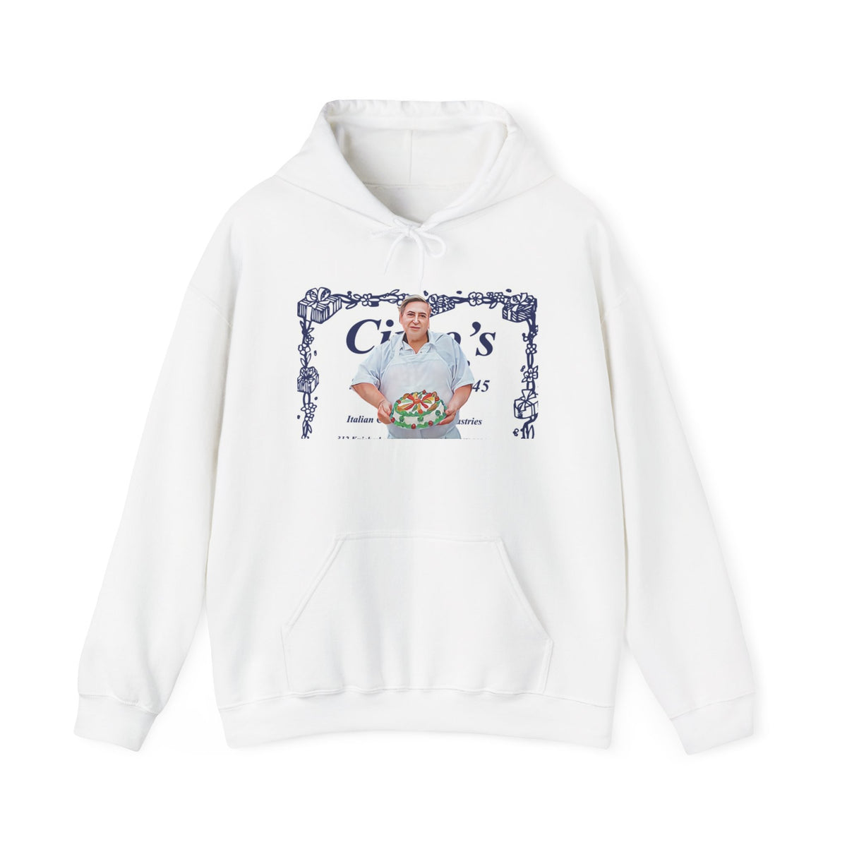 Circo’s Pastry Shop Hoodie — Vintage Bakery Logo Hoodie (Serving Since 1945)