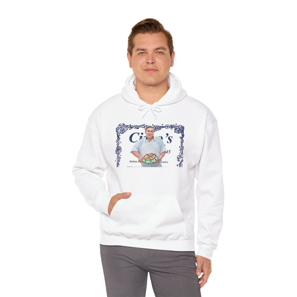 Circo’s Pastry Shop Hoodie — Vintage Bakery Logo Hoodie (Serving Since 1945)