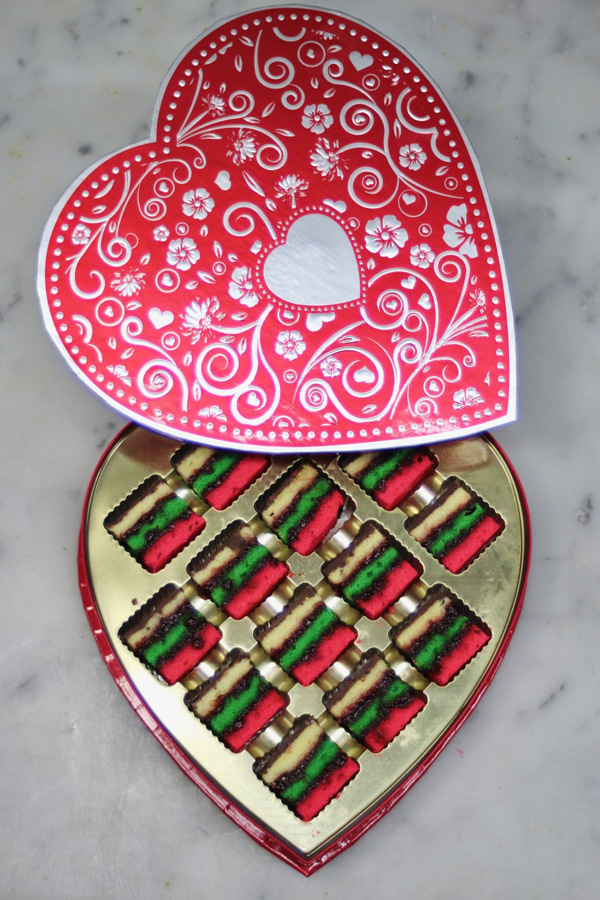 Valentine’s Day Heart-Shaped Rainbow