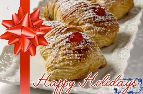 Lobster Tails filled with Amaretto Cream - 6 per order