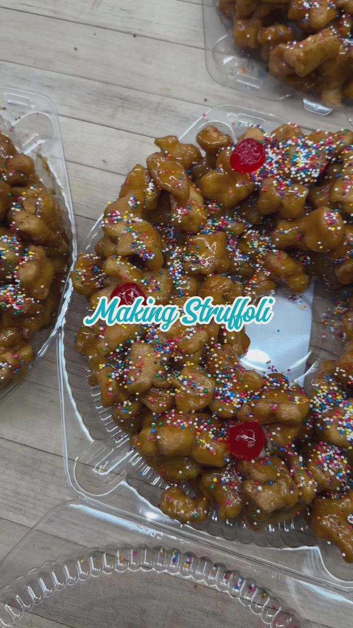 ♡Struffoli♡ Struffoli / Honey Balls Tray – Francesco's Bakery