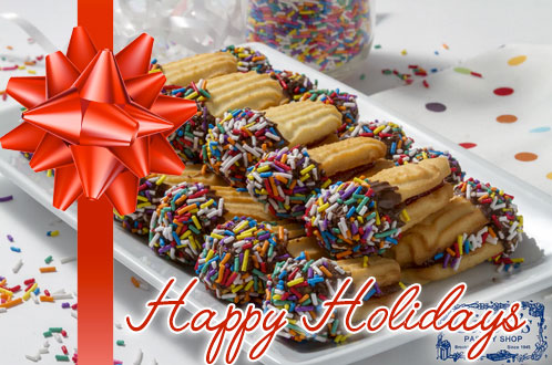 Sprinkle Sandwich Butter Cookie (1 Lb. Box)