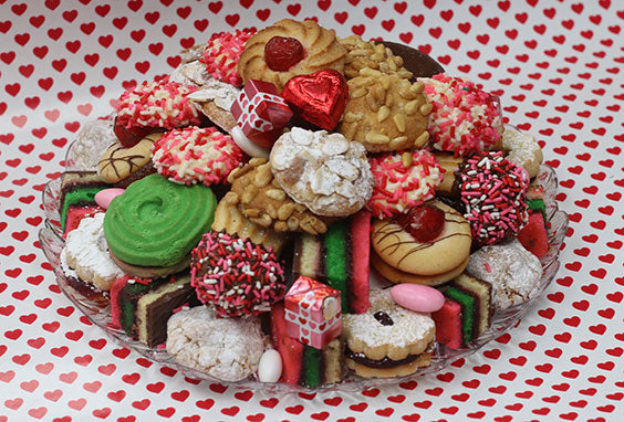 Valentine's Day Cookie Tray 2 Lb.