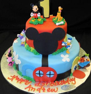Mickey Mouse Play House Cake B0008