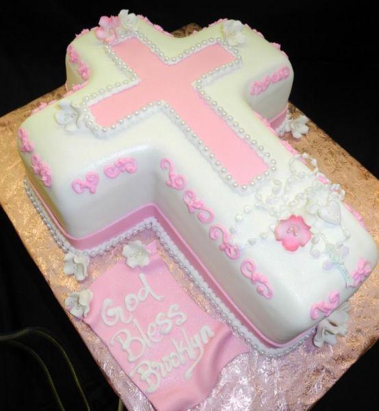 Pastel Cross Cake - Wilton