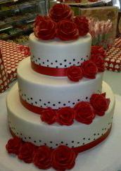 Wedding Cake Red Velvet - W066