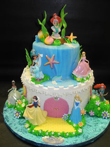 Princess Castle Cake - B0007