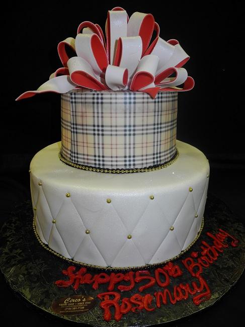 Chanel, Burberry, Louis Vuitton Birthday Cake 