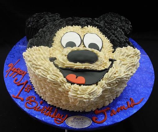 Cake Time - Mickey Mouse Smash Cake 🖤❤️💛 #cake #baking #homemade  #caketimebg #birthday #happybirthday #1stbirthday #smashcake #birthdaycake  #buttercream #mickeymouse #polkadots | Facebook