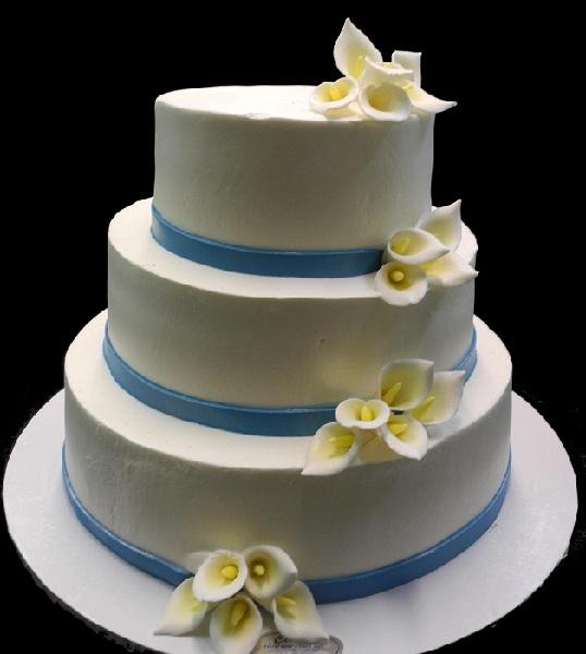 white calla lily wedding cake Calla Lilly Wedding Cake Cream