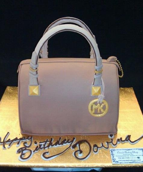 Stylish Handbag Cake for Birthday Celebration
