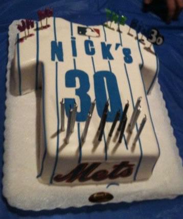 Jersey Mets Cake - CS0176