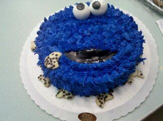 Cookie Monster Cake - CS0234