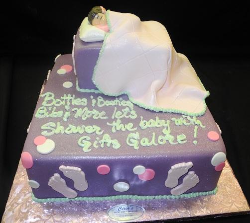 Baby Sleeping cake Fondant