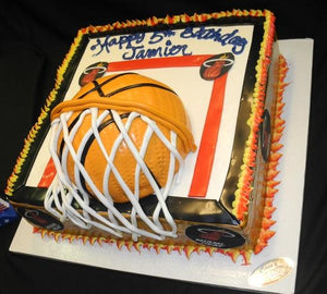 JORDAN JERSEY CAKE  Sport cakes, Basketball theme party, Fashion cakes