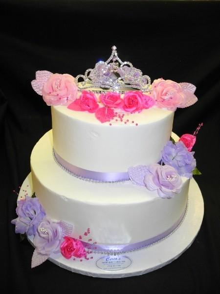 Princess Flower Cake - Amycakes Bakes