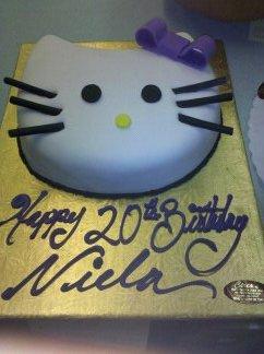 Hello Kitty Cake Face - B0606
