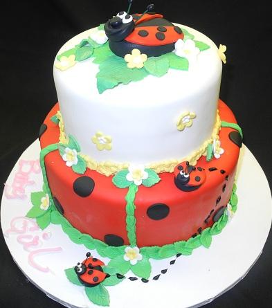 Lady Bug Cake - B0567