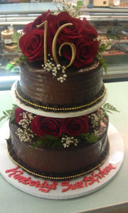 Sweet Sixteen Cake Chocolate - B0295