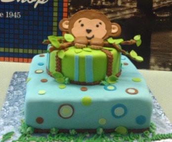 Monkey themed Birthday Cake – Mannarinu