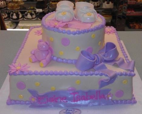 Baby Shower Girl Cake - BS113