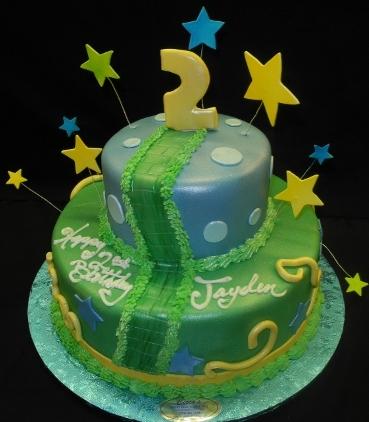 2nd Birthday Cake for Baby Boys & Girls - SendBestGift.com