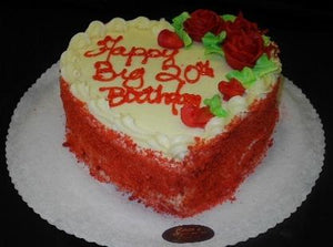 Heart Cake Red Velvet - B0610
