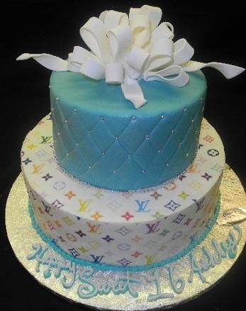 Louis Vuitton Cake Royal Icing Cake