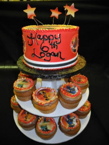 Panny Cakes: Yankees Cake/Cupcakes