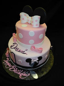 Mini Mouse Birthday Cake - B0512