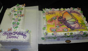 Affordable 1st Birthday Cakes - B0797