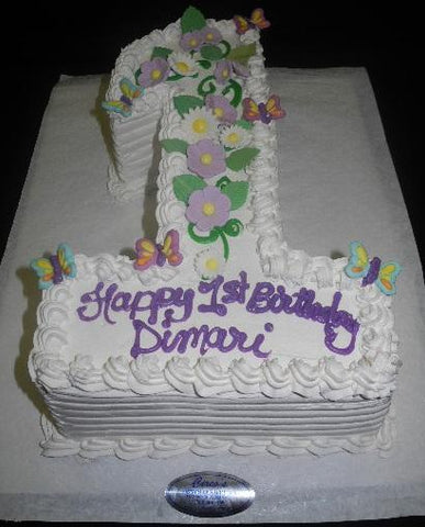 Number 1 Cake - B0476