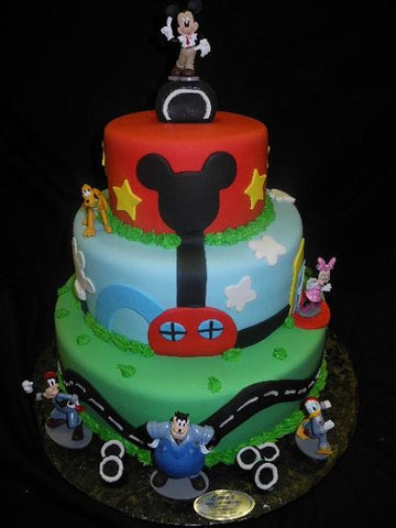 Birthday Cake Mickey Mouse Theme - B0769