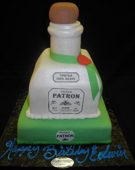 Patron Custom shape Cake - CS0134