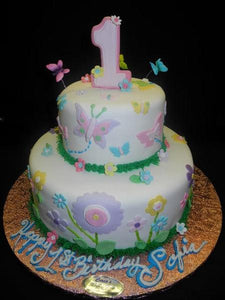 1st Birthday Cakes - B0826