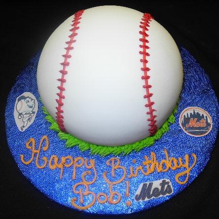 Mets Baseball Cake - CS0150
