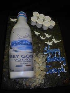 Gray Goose Bottle Cakes - B0092