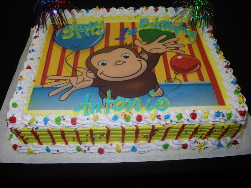 Birthday Cakes Curious Gorge - B0764 – Circo's Pastry Shop