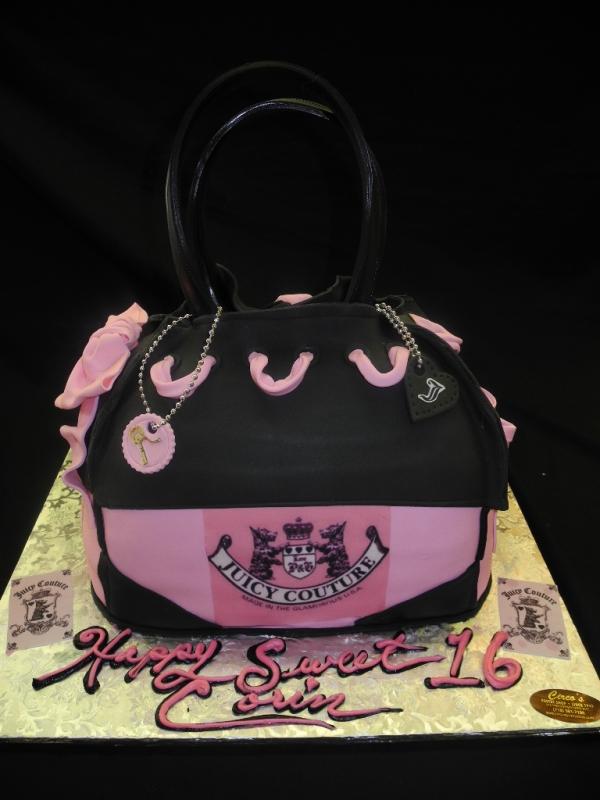 Dolci_Piu_specialty_birthday_cake_Red Chanel Purse Cake - Patisserie Dolci  PiuPatisserie Dolci Piu