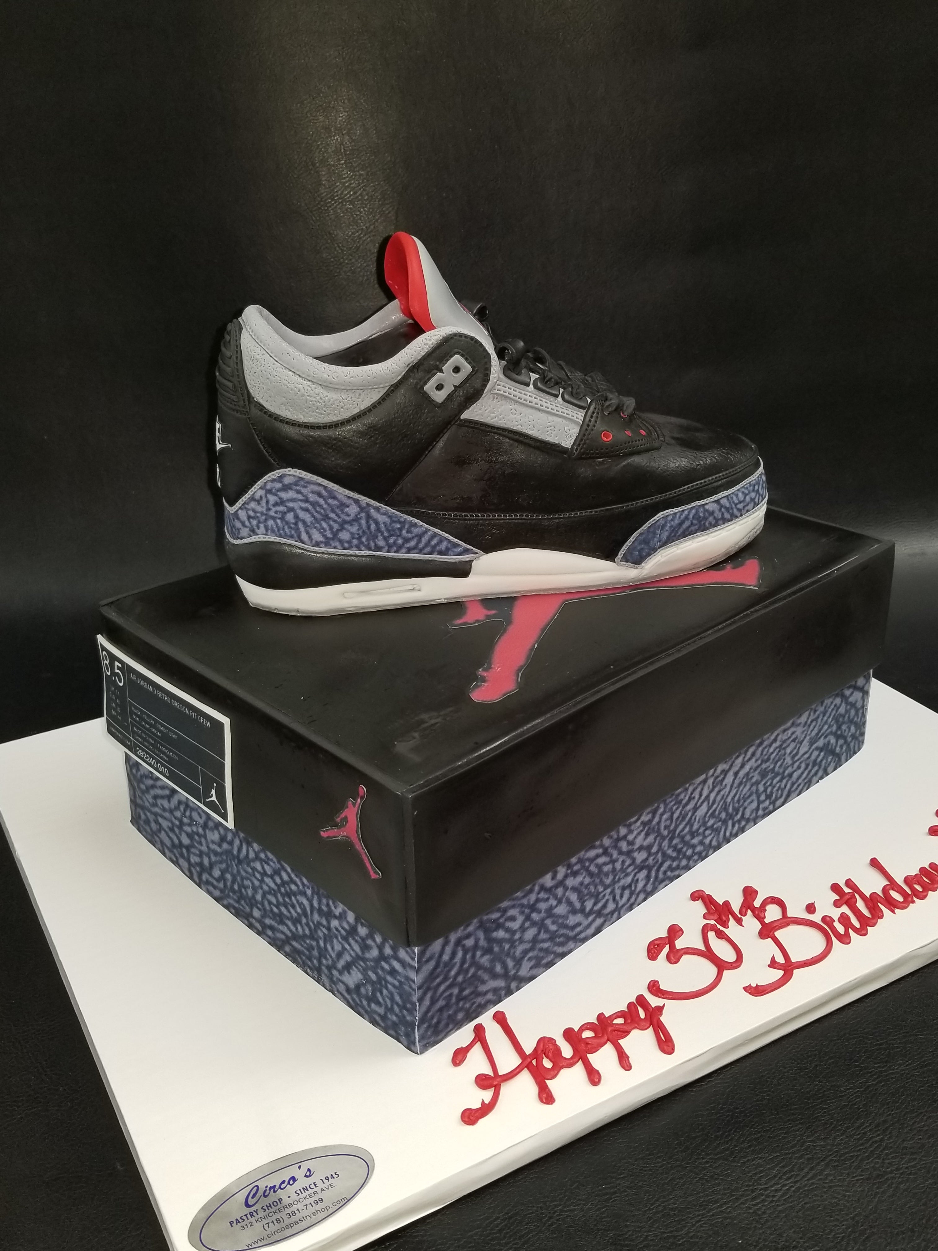 Air Jordan Sneaker Cakes – Runaway Cupcakes